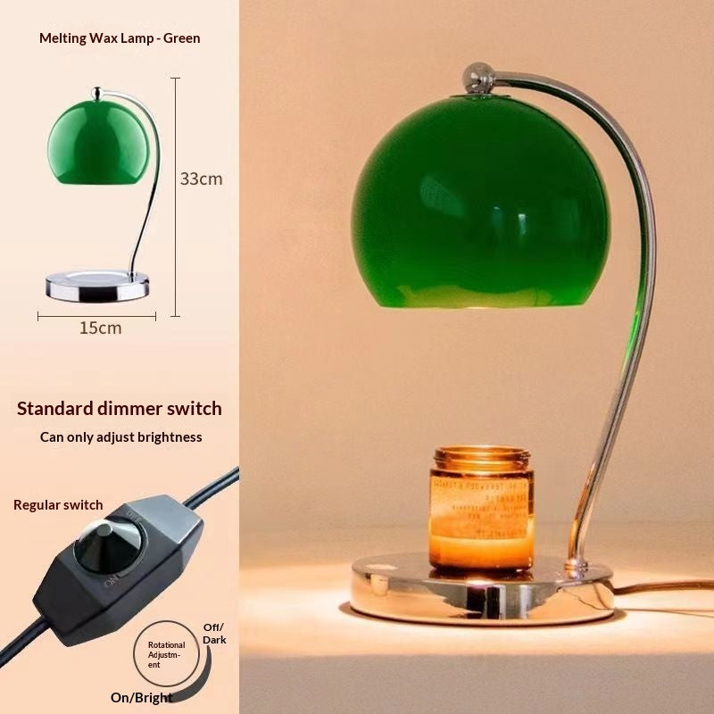 Retro Candle Bud Ambiance Bedside Wax-melting Aroma Lamp