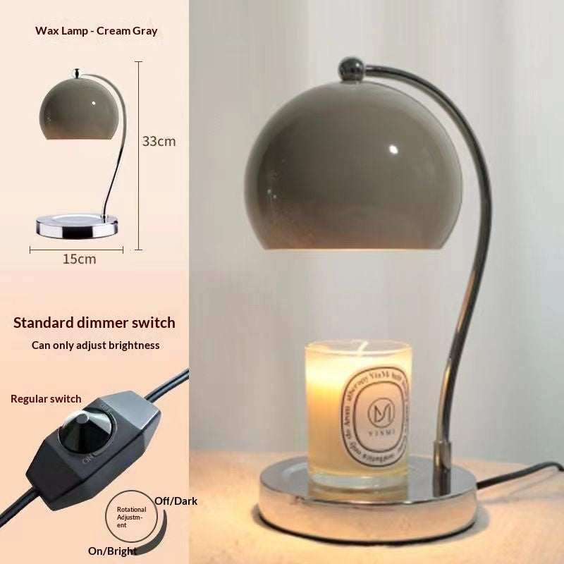 Retro Candle Bud Ambiance Bedside Wax-melting Aroma Lamp