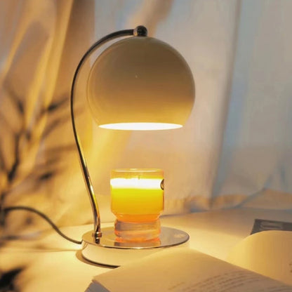 Retro Candle Bud Ambiance Bedside Wax-melting Aroma Lamp