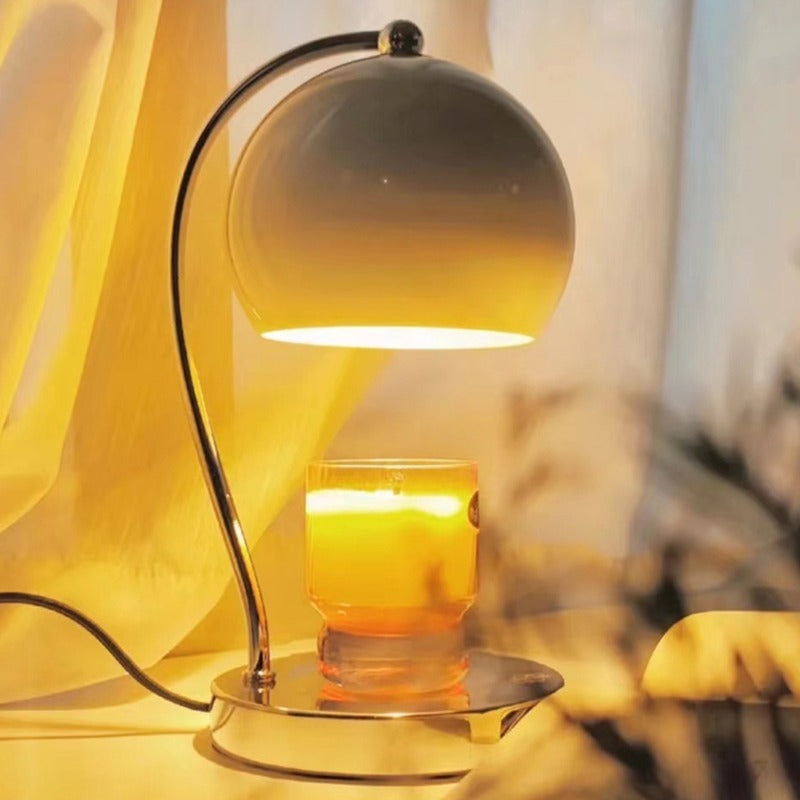 Retro Candle Bud Ambiance Bedside Wax-melting Aroma Lamp