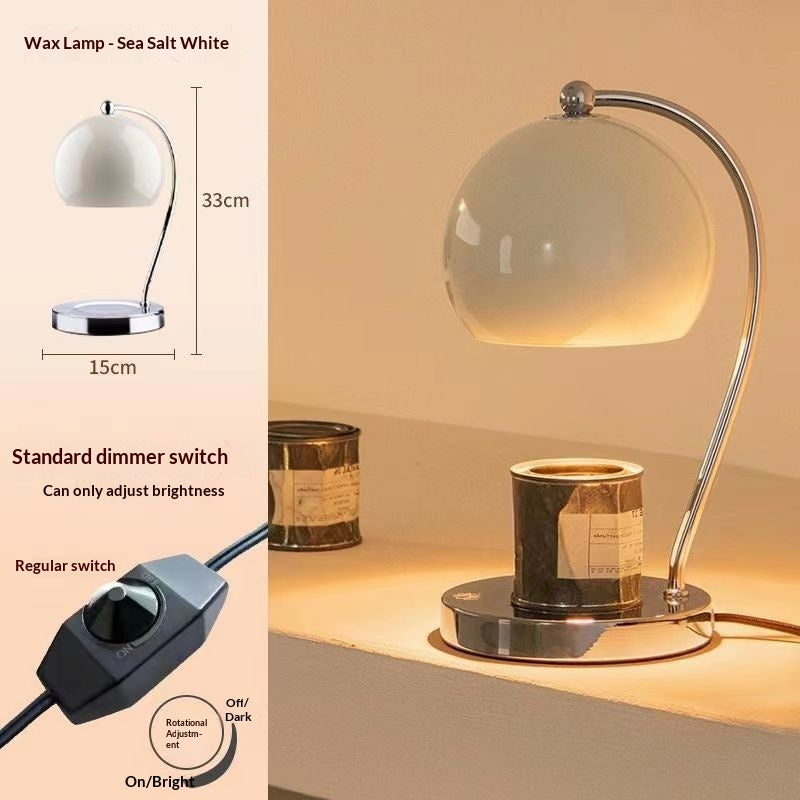 Retro Candle Bud Ambiance Bedside Wax-melting Aroma Lamp