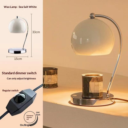 Retro Candle Bud Ambiance Bedside Wax-melting Aroma Lamp